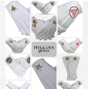 Masonic gloves